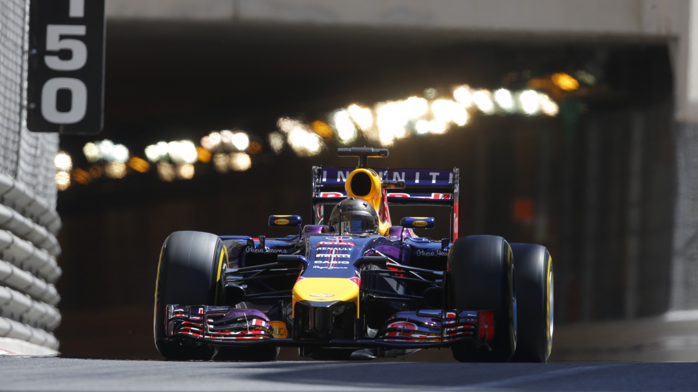 Обои формула один автомобиль, Ред Булл, Гран-при Монако, скудерия Феррари, Формула 1 в разрешении 1366x768