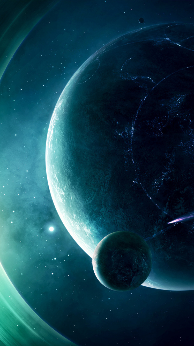 Обои земля, планета, космос, космическое пространство, астрономический объект в разрешении 750x1334