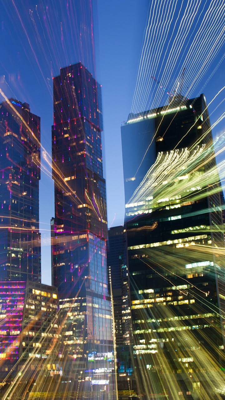 Обои город, Москва, небоскреб, метрополия, городской пейзаж в разрешении 720x1280