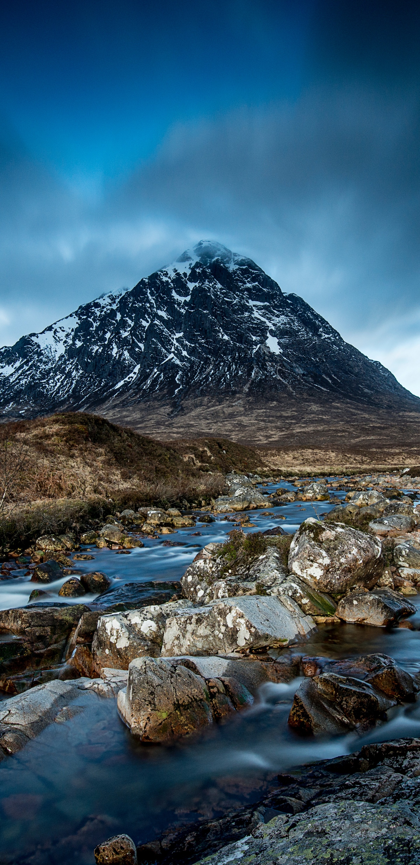 Обои Разъем DisplayPort, природа, гора, природный ландшафт, горный рельеф в разрешении 1440x2960