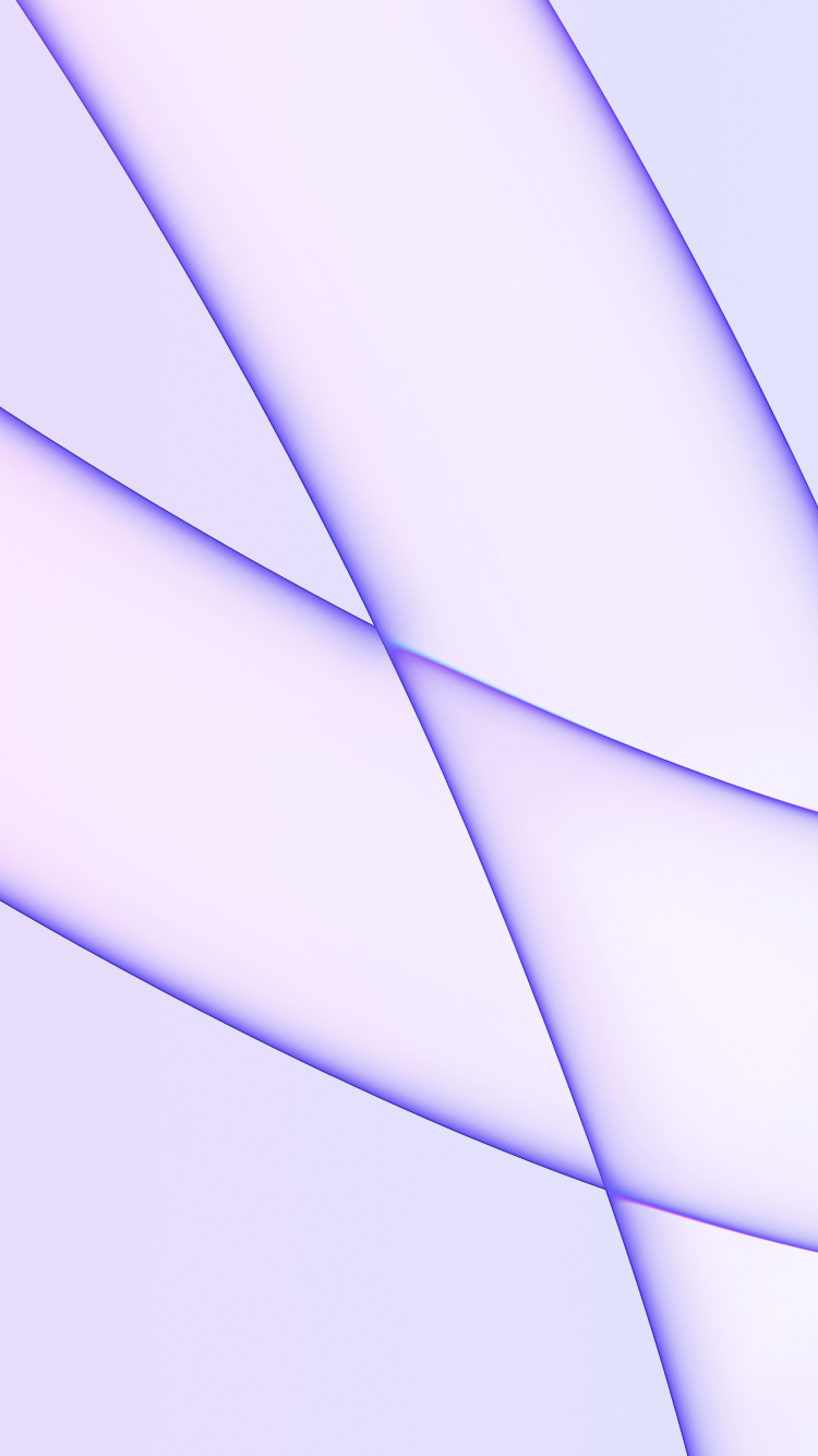 Обои iMac color matching wallpaper in light purple for iPad or desktop в разрешении 750x1334