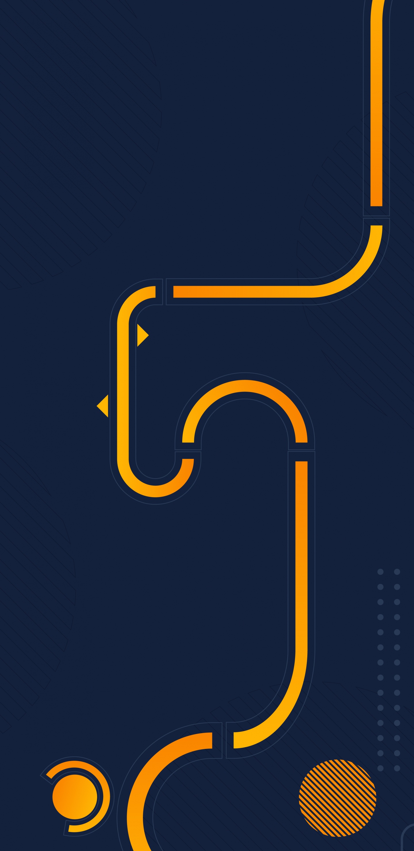 Обои дизайн, прямоугольник, электрик, параллель, символ в разрешении 1440x2960