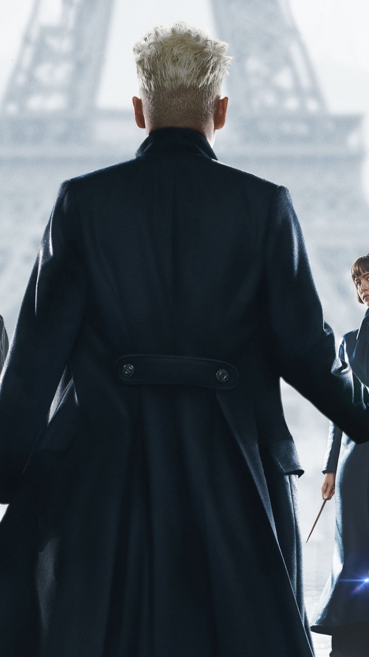 Обои Геллерт Гриндельвальд, верхняя одежда, событие, Дж К Роулинг, костюм в разрешении 720x1280