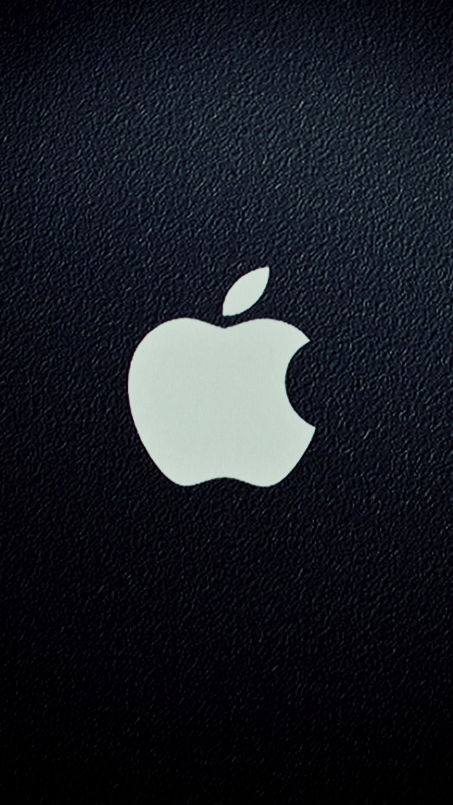 Обои apple, лого, графика, черный, смартфон в разрешении 1440x2560