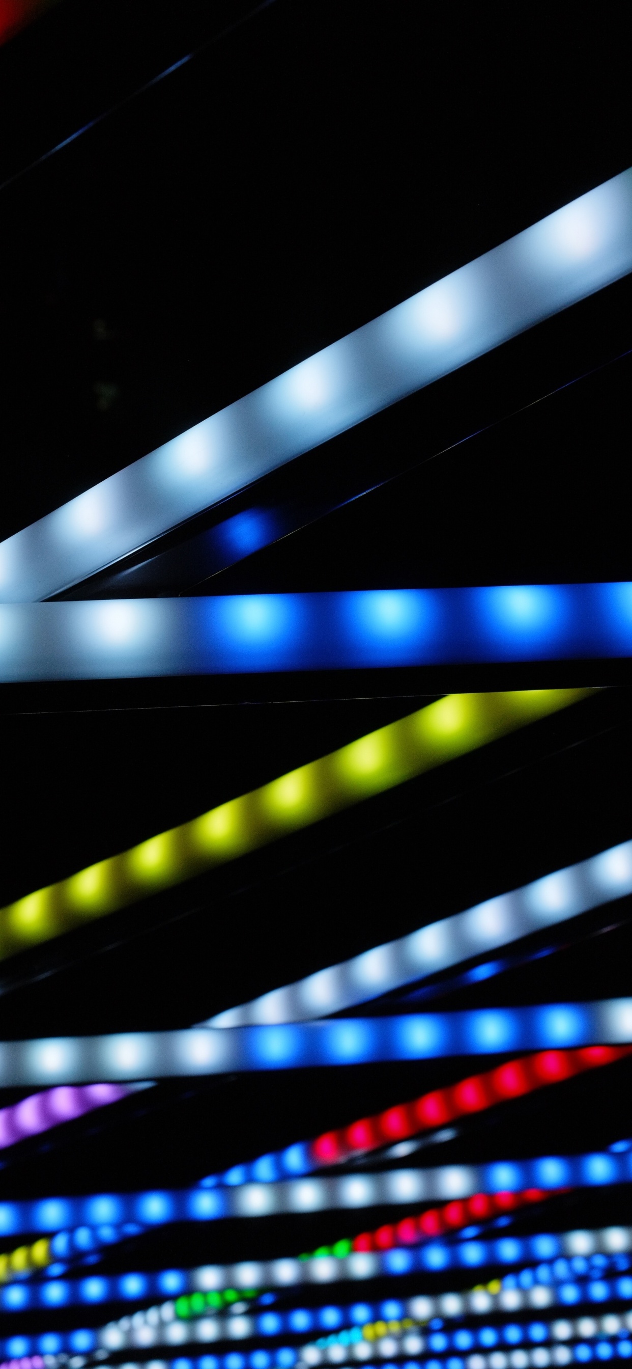 Обои смартфон, синий, свет, Визуальный эффект освещения, зеленый в разрешении 1242x2688