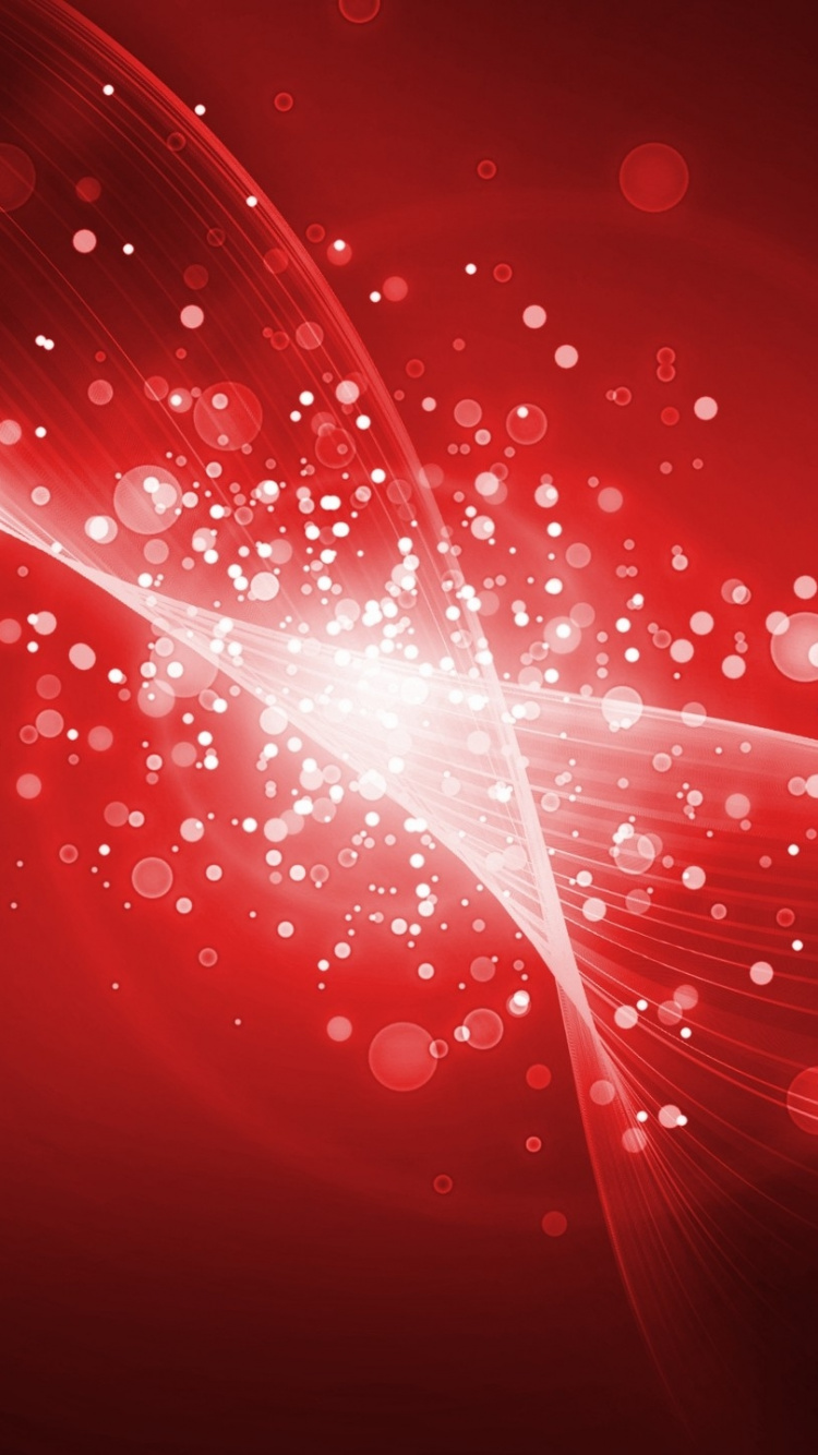 Обои свет, красный цвет, линия, лепесток, спецэффекты в разрешении 750x1334