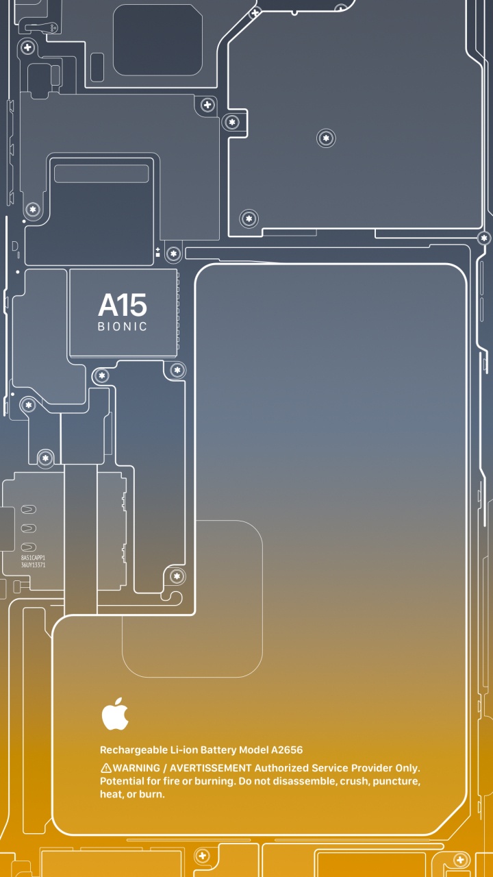 Обои яблоко, apple, iPhone, 15 бионических, магсейф в разрешении 720x1280
