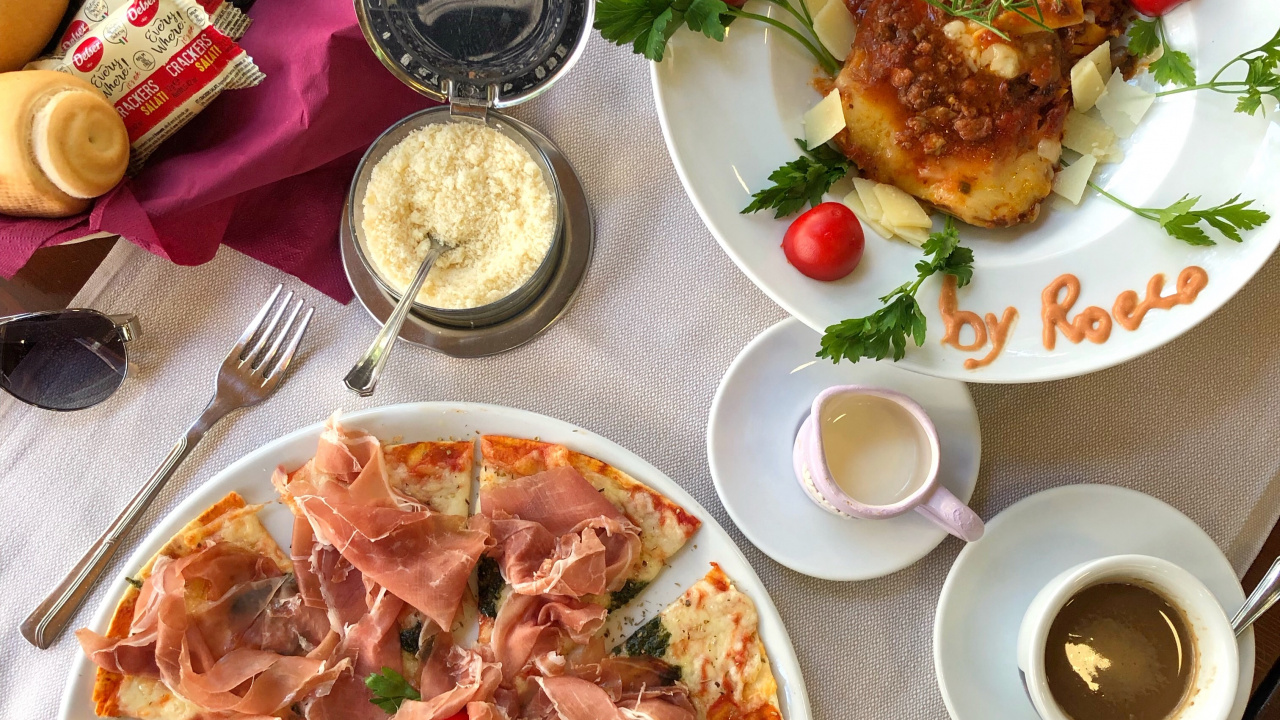 Обои блюда, полноценный завтрак, завтрак, итальянская кухня, поздний завтрак в разрешении 1280x720