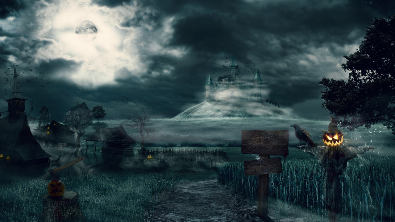 Обои темнота, дерево, атмосфера, взрослый, вечеринка в разрешении 1280x720