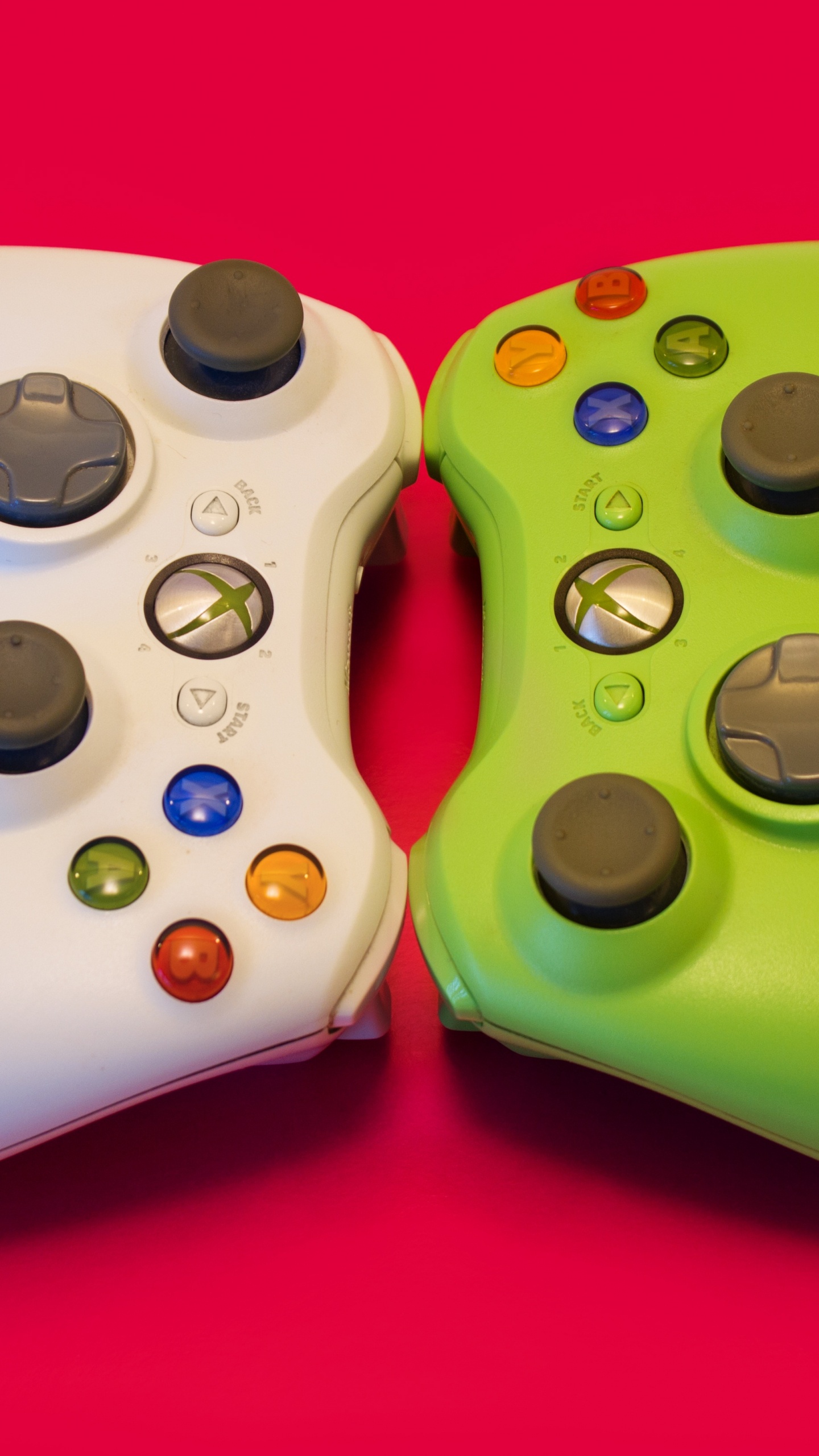 Обои xbox 360, джойстик, xbox, игровой контроллер, видео игры аксессуар в разрешении 1440x2560