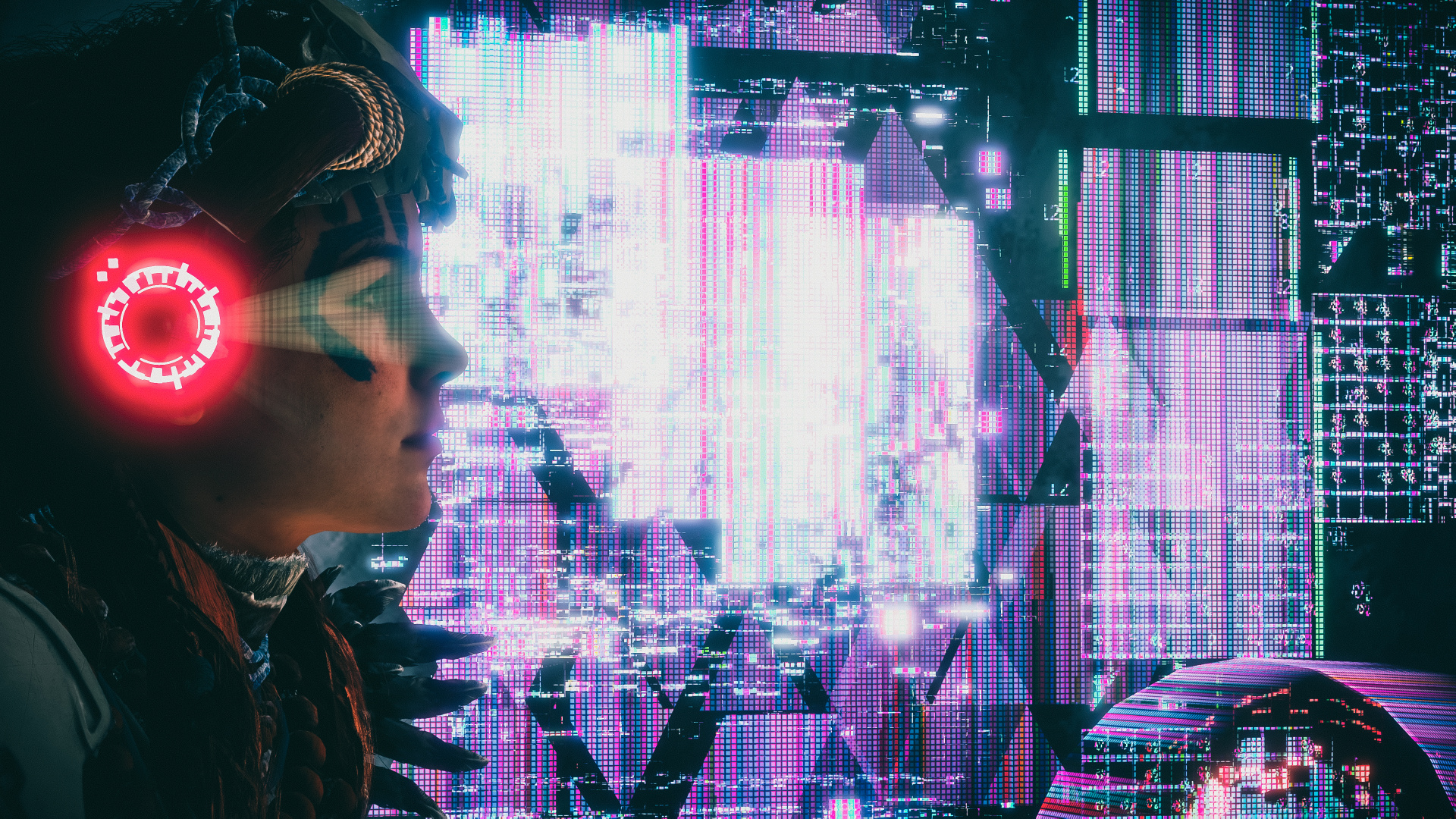 Обои пурпур, свет, прохлада, дизайн, пурпурный цвет в разрешении 1920x1080