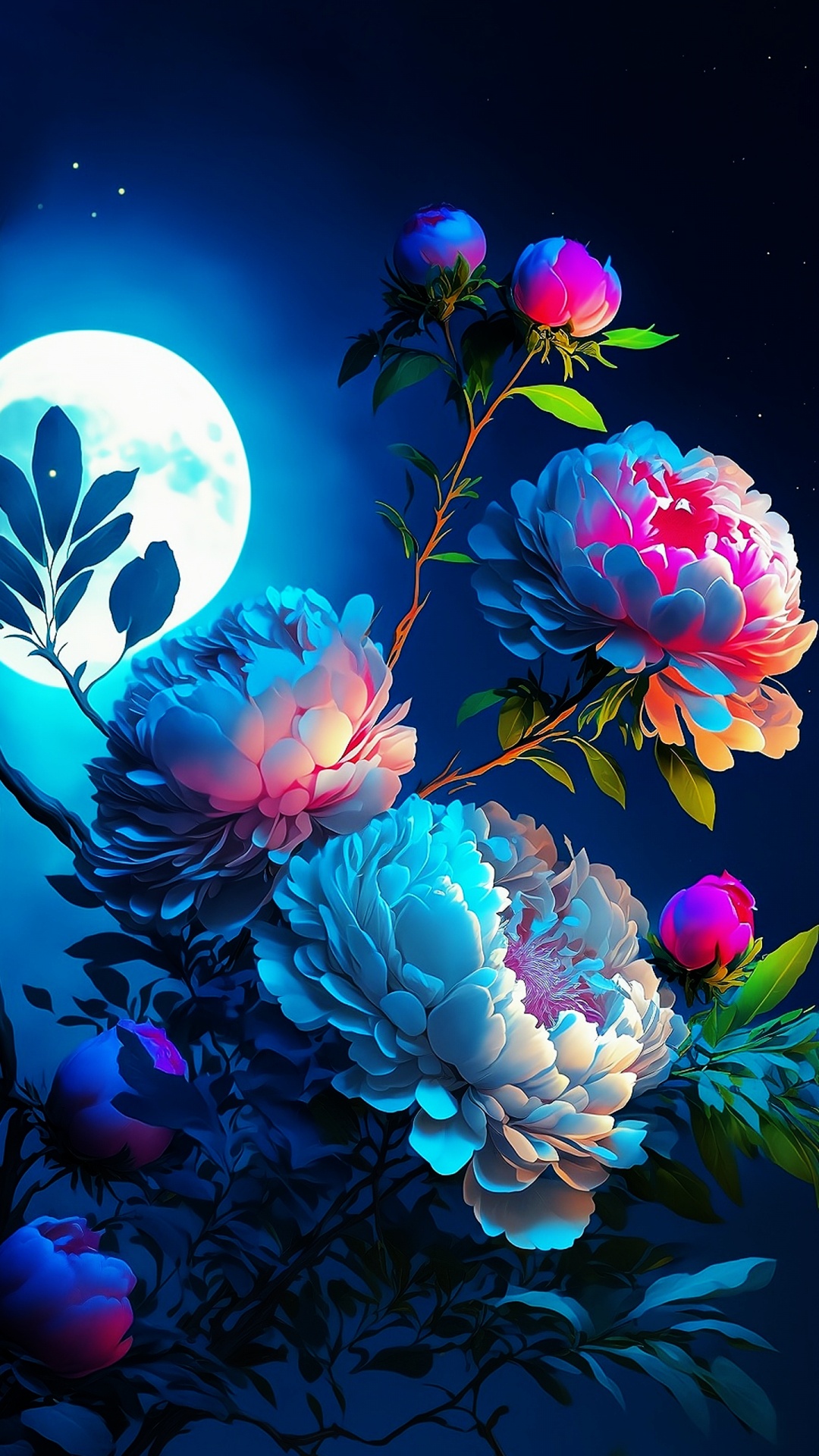 Обои цветок, цветочный дизайн, сад роз, Роза, растение в разрешении 1080x1920