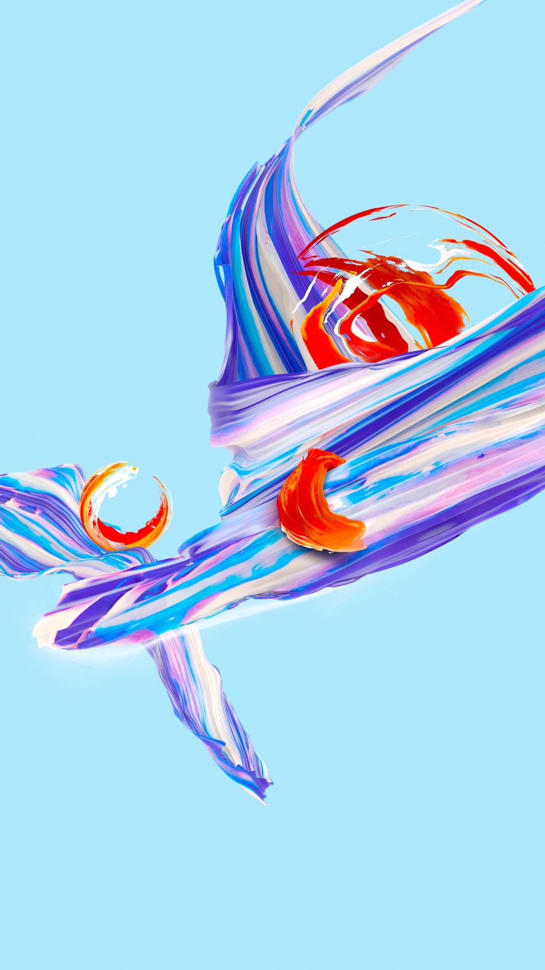 Обои OnePlus 5, андроид, OnePlus One, OxygenOS на, красочность в разрешении 1080x1920