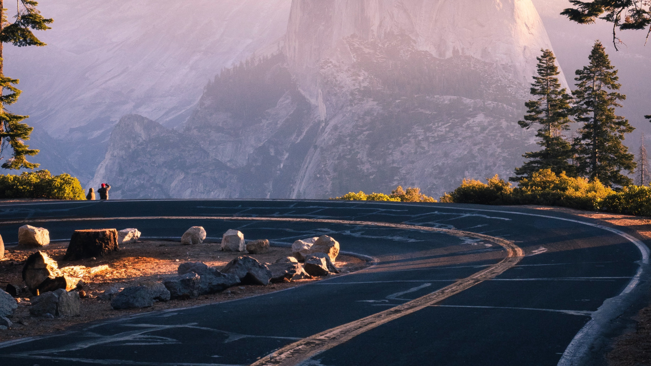 Обои национальный парк, парк, природа, природный ландшафт, дерево в разрешении 1280x720