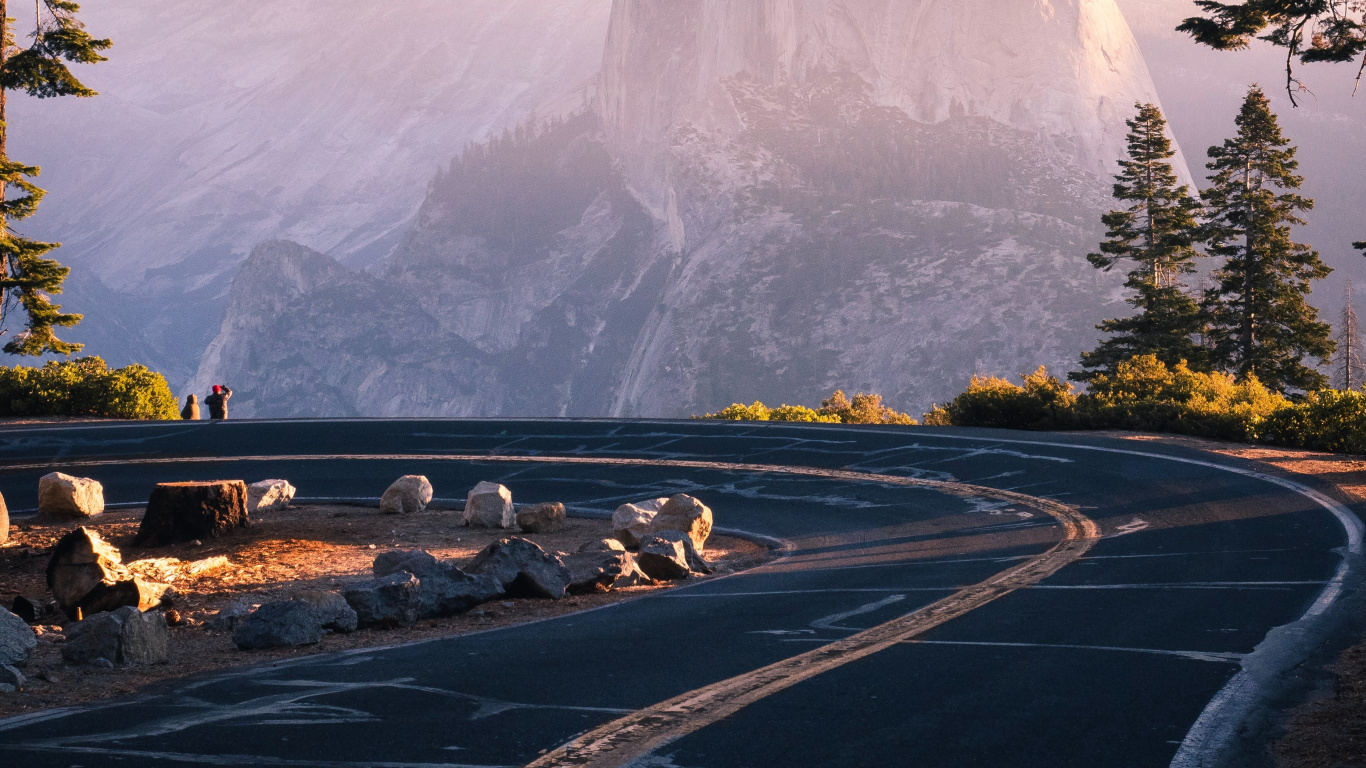 Обои национальный парк, парк, природа, природный ландшафт, дерево в разрешении 1366x768