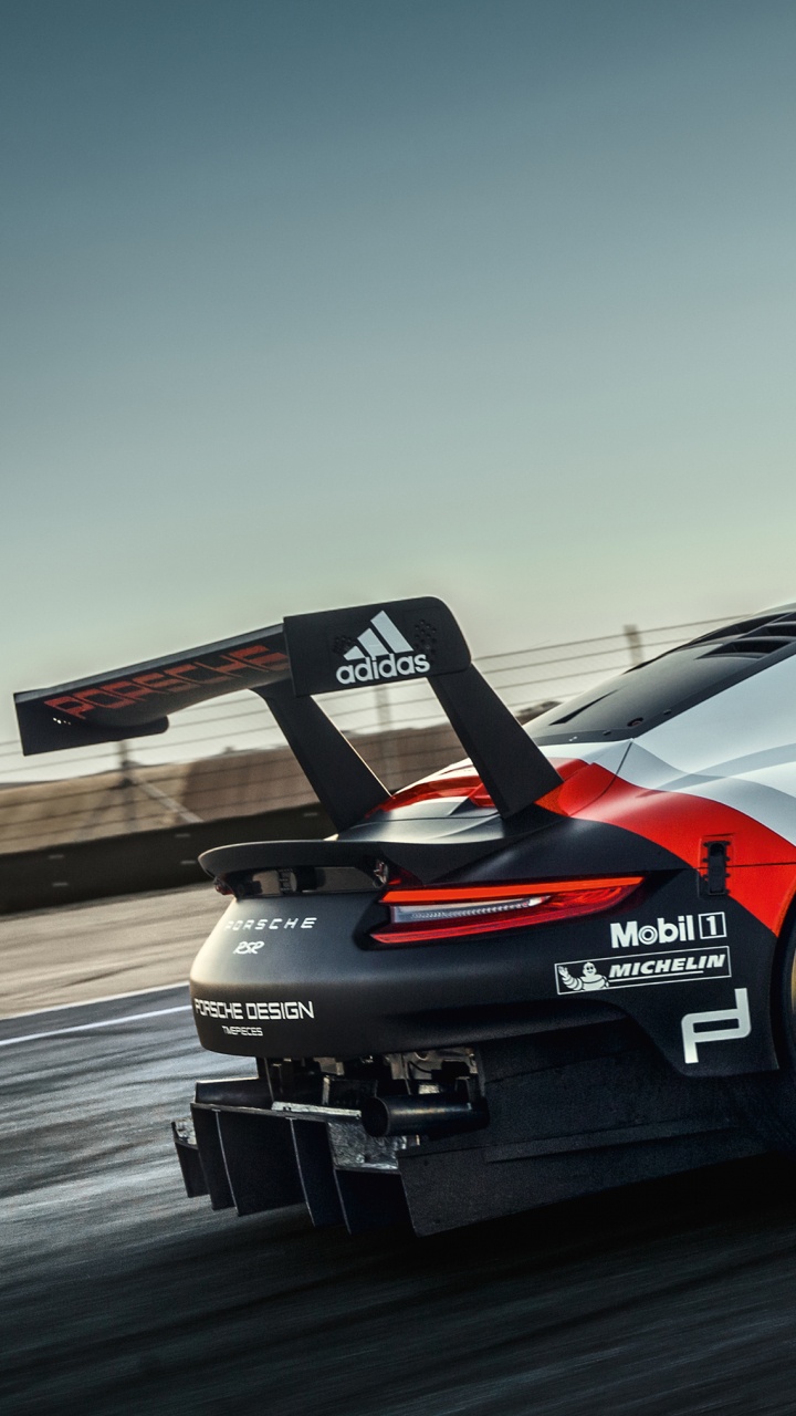 Обои Порше 911 РСР, Порше, Порше каррера ГТ, авто, спорткар в разрешении 720x1280