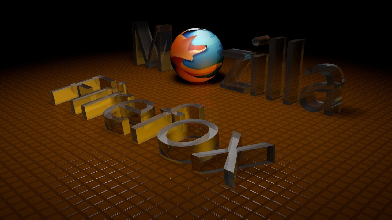Обои браузер Firefox, пространство, мозилла тандерберд, шрифт, космос в разрешении 1280x720