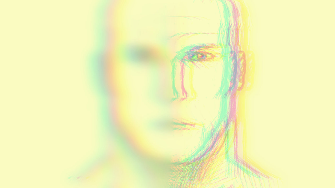 Обои глаз, визуальное искусство, голова, ресничка, пасть в разрешении 1280x720