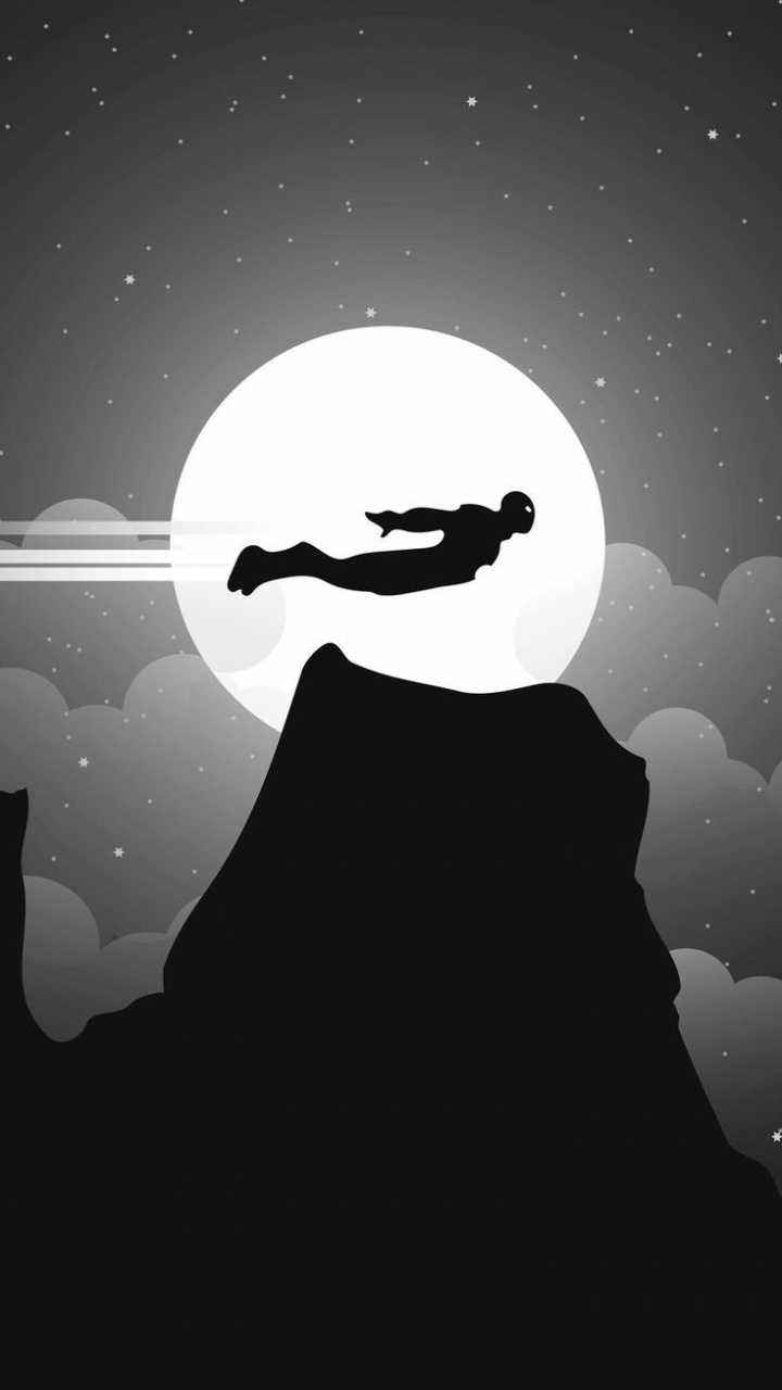 Обои Железный человек, супергерой, иллюстрация, постер, арт в разрешении 720x1280