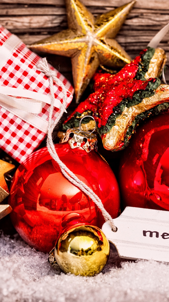 Обои Рождественский день, рождественский орнамент, Рождественские украшения, Рождество, праздник в разрешении 720x1280