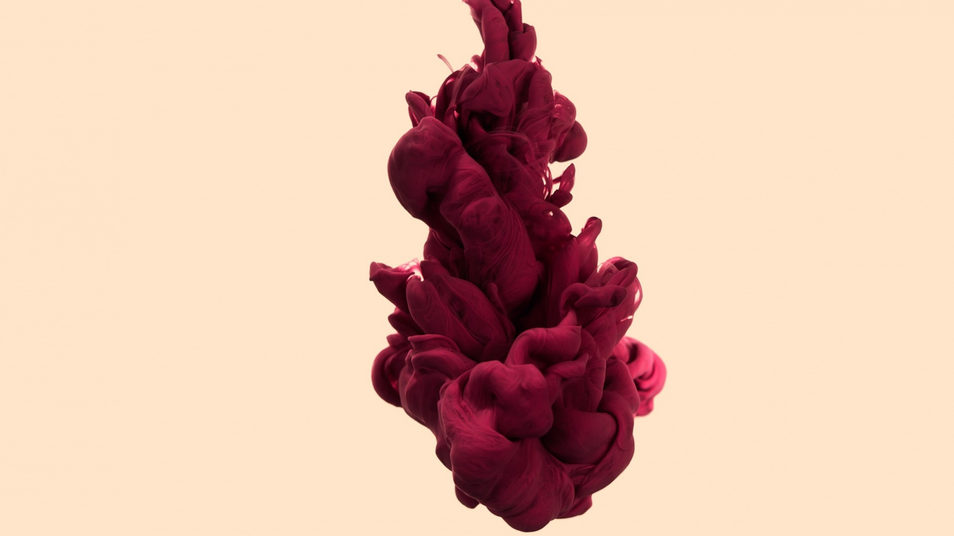 Обои дым, розовый, пурпурный цвет, мизинец, цветной дым в разрешении 1366x768