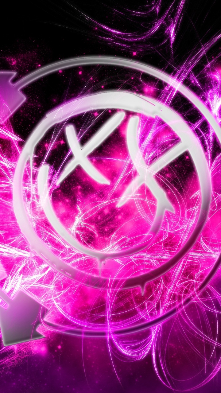 Обои Блинк-182, панк-рок, поп-панк, мгновение, лого в разрешении 720x1280