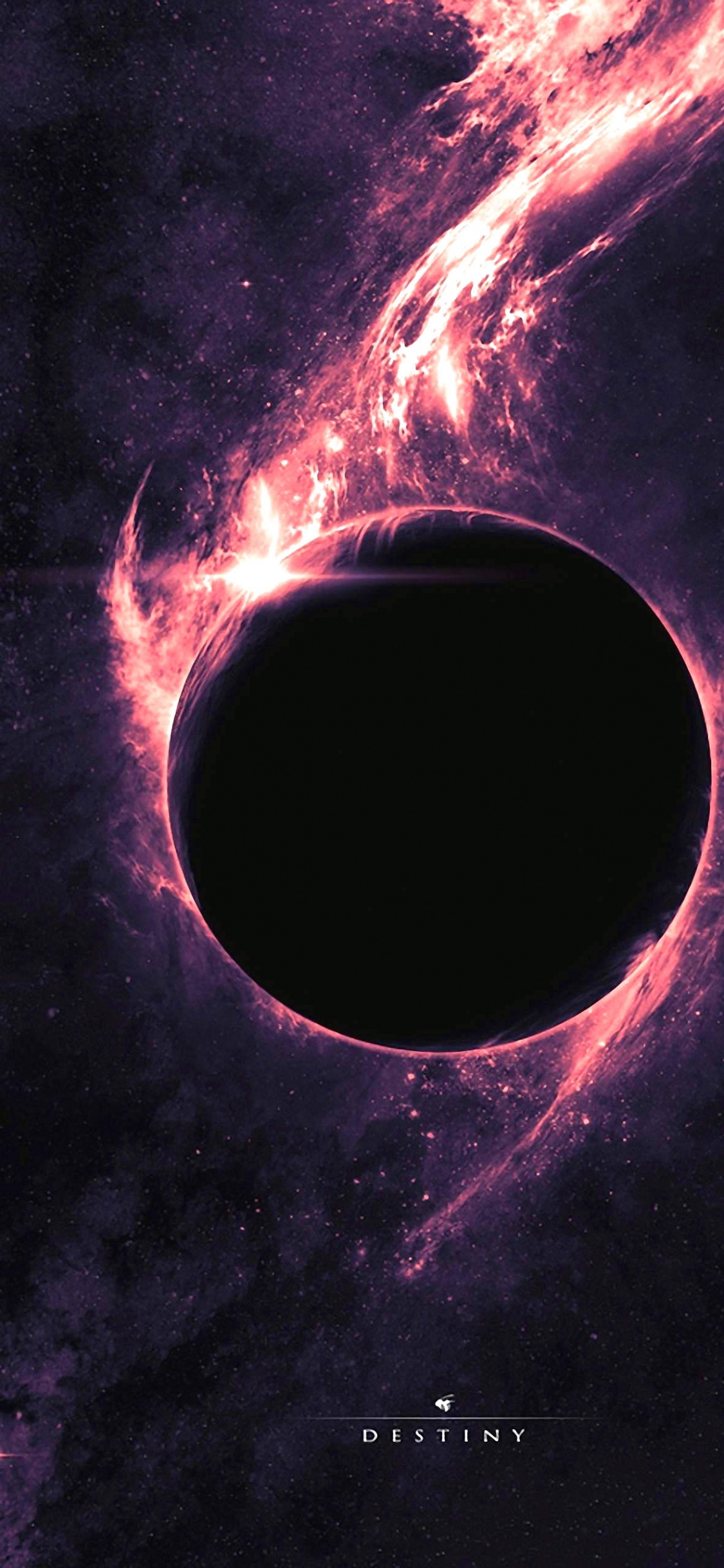 Обои космическое пространство, астрономический объект, космос, атмосфера, небесное явление в разрешении 1125x2436