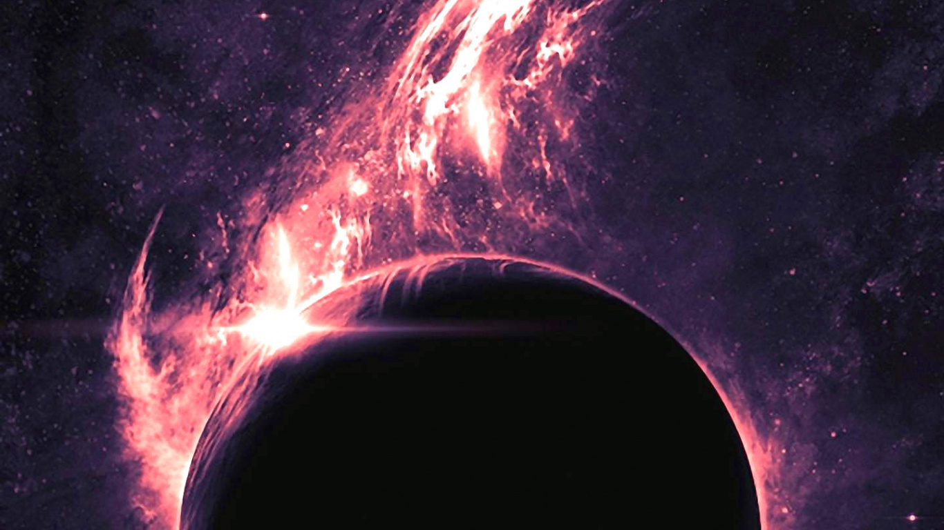 Обои космическое пространство, астрономический объект, космос, атмосфера, небесное явление в разрешении 1366x768