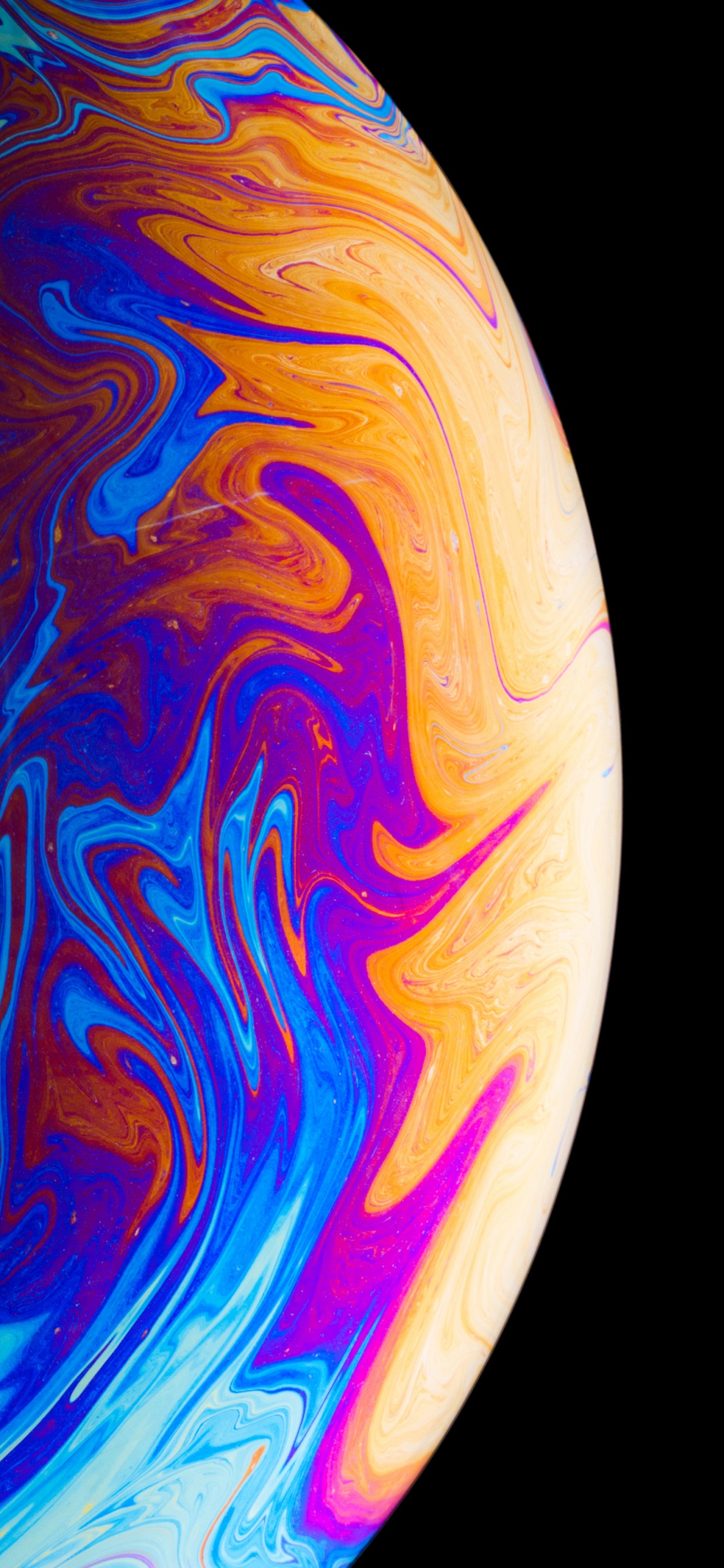 Обои визуальное искусство, графический дизайн, арт, рисование, жидкий в разрешении 1125x2436