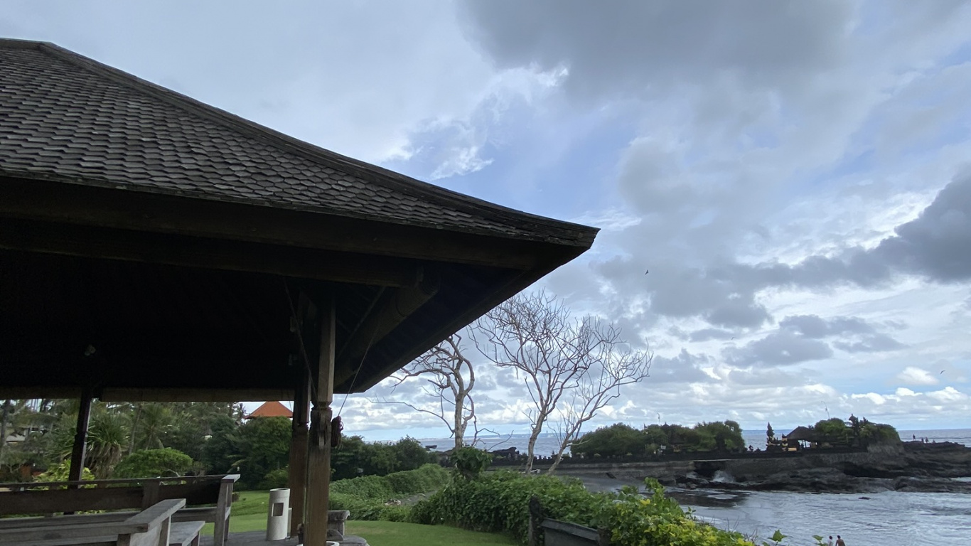 Обои Индонезия, бали, облако, вода, пейзаж в разрешении 1366x768