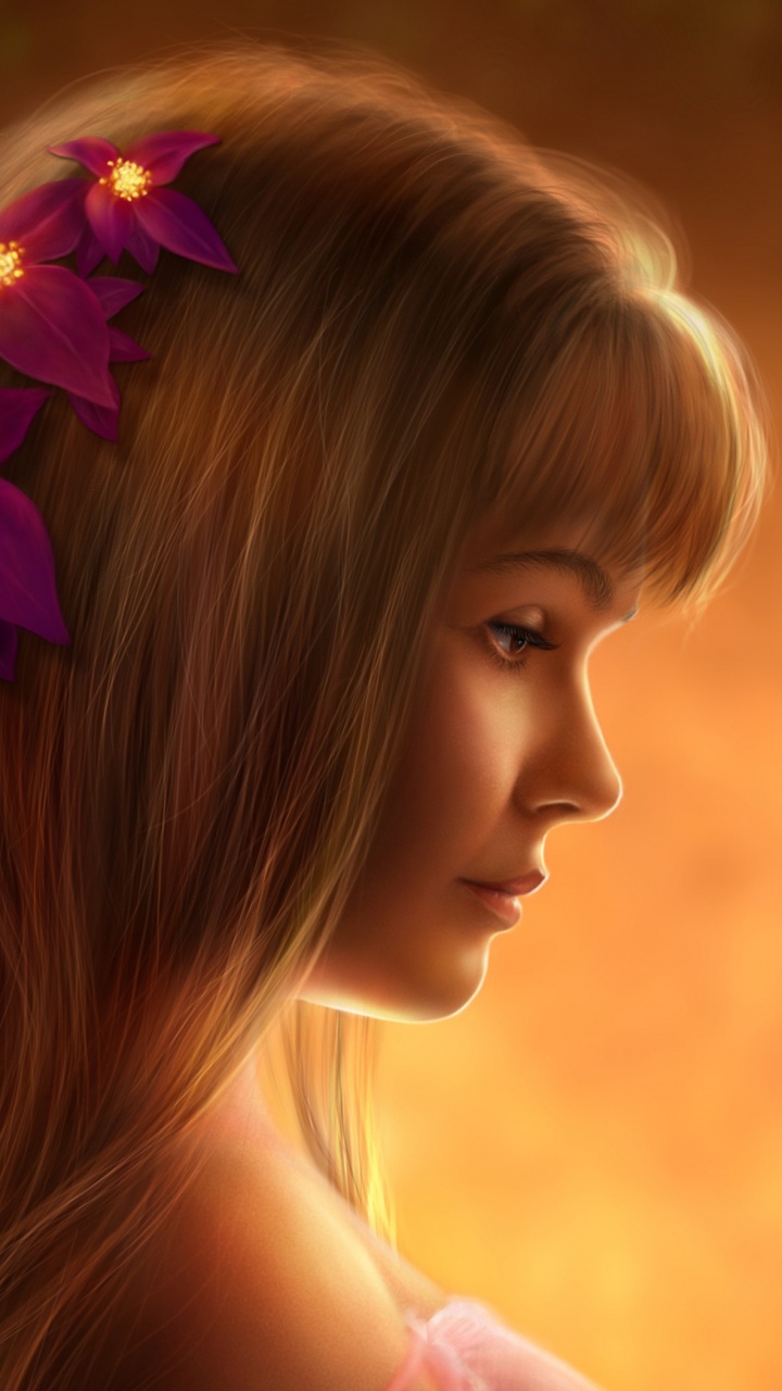 Обои кот, котенок, красота, растение, кошачьих в разрешении 720x1280