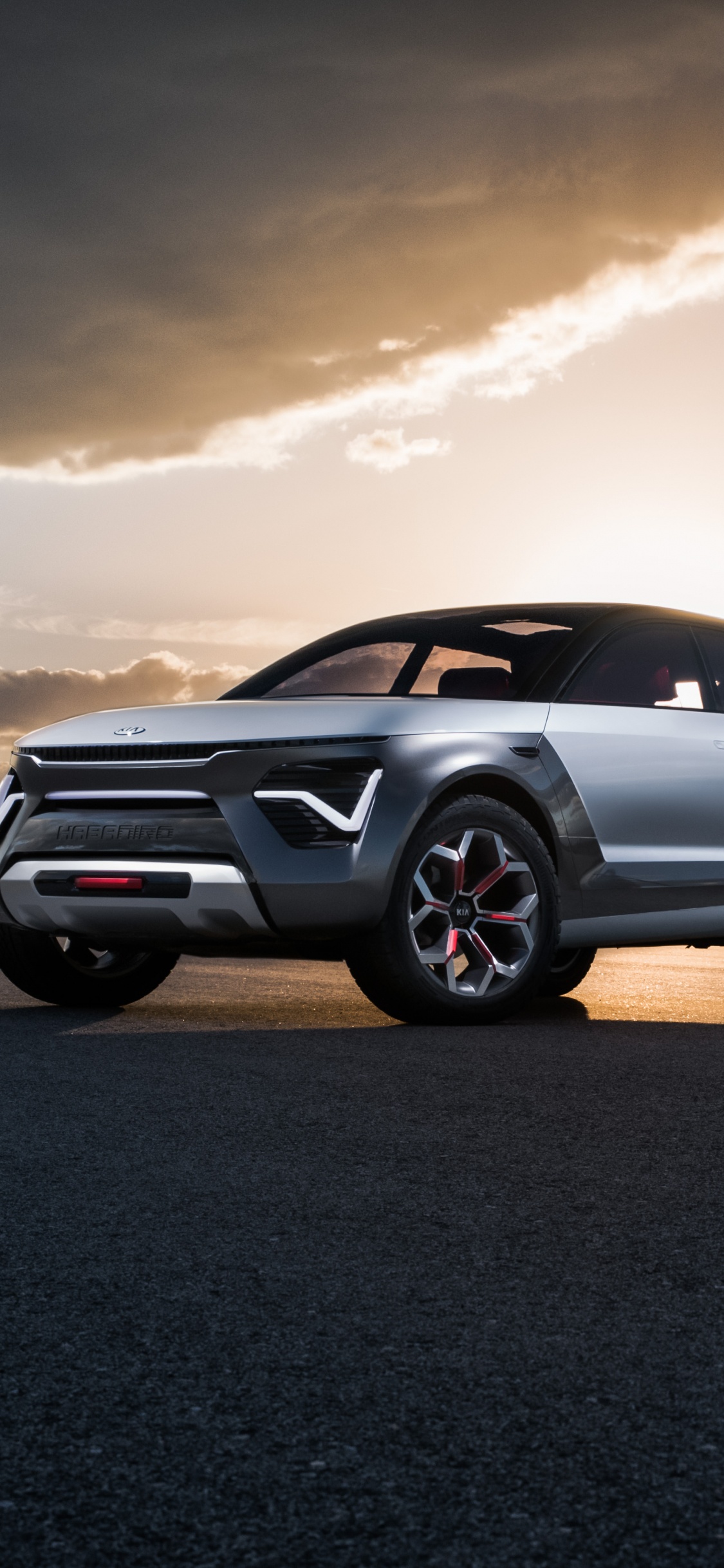 Обои Kia Motors, авто, автомобиль концепции, Мини-внедорожник, пейзаж в разрешении 1125x2436