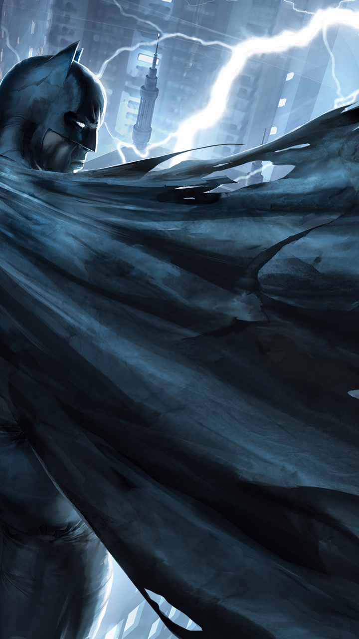 Обои иллюстрация, Джокер, Бэтмен, телевидение, Темными Ночами Металла в разрешении 720x1280