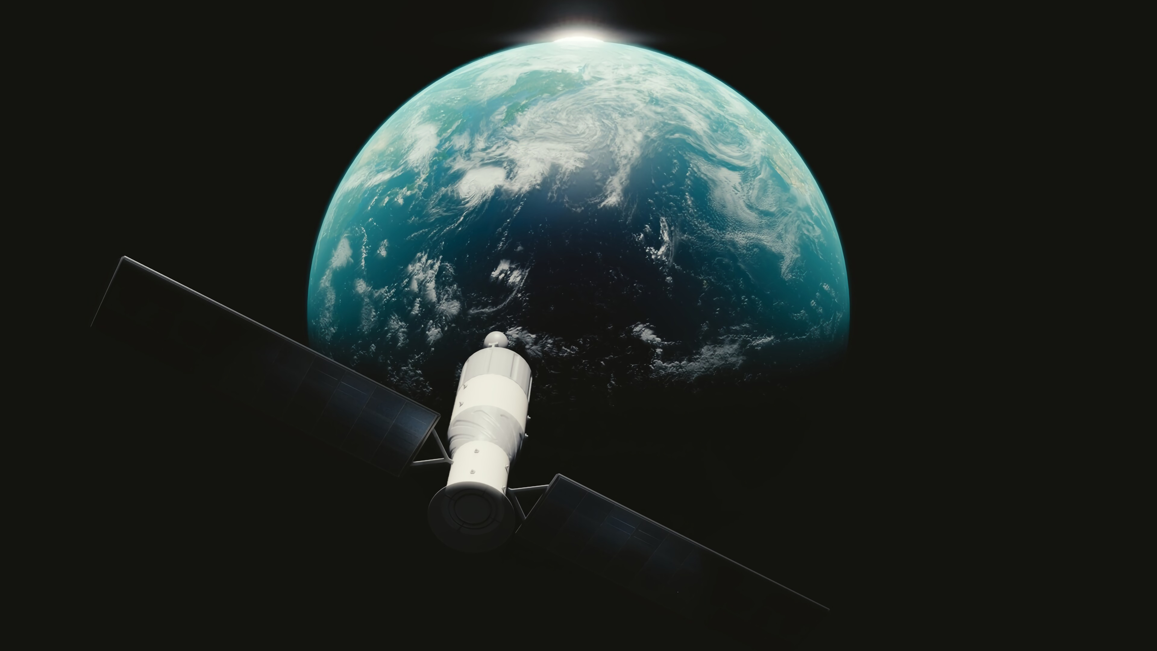 Обои планета, космос, земля, атмосфера, астрономический объект в разрешении 3840x2160