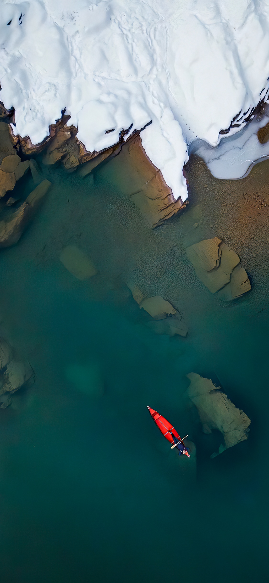 Обои airpods pro, iOS 14, яблоко, ios, вода в разрешении 1125x2436