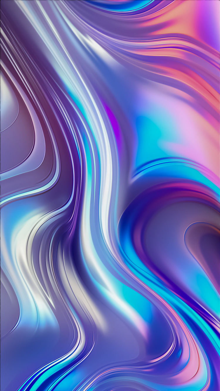 Обои визуальное искусство, арт, красочность, пурпур, лазурный в разрешении 750x1334