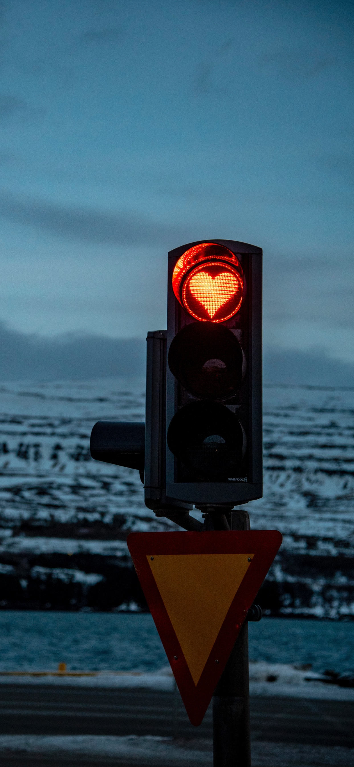Обои светофор, трафик, свет, освещение, осветительная арматура в разрешении 1242x2688