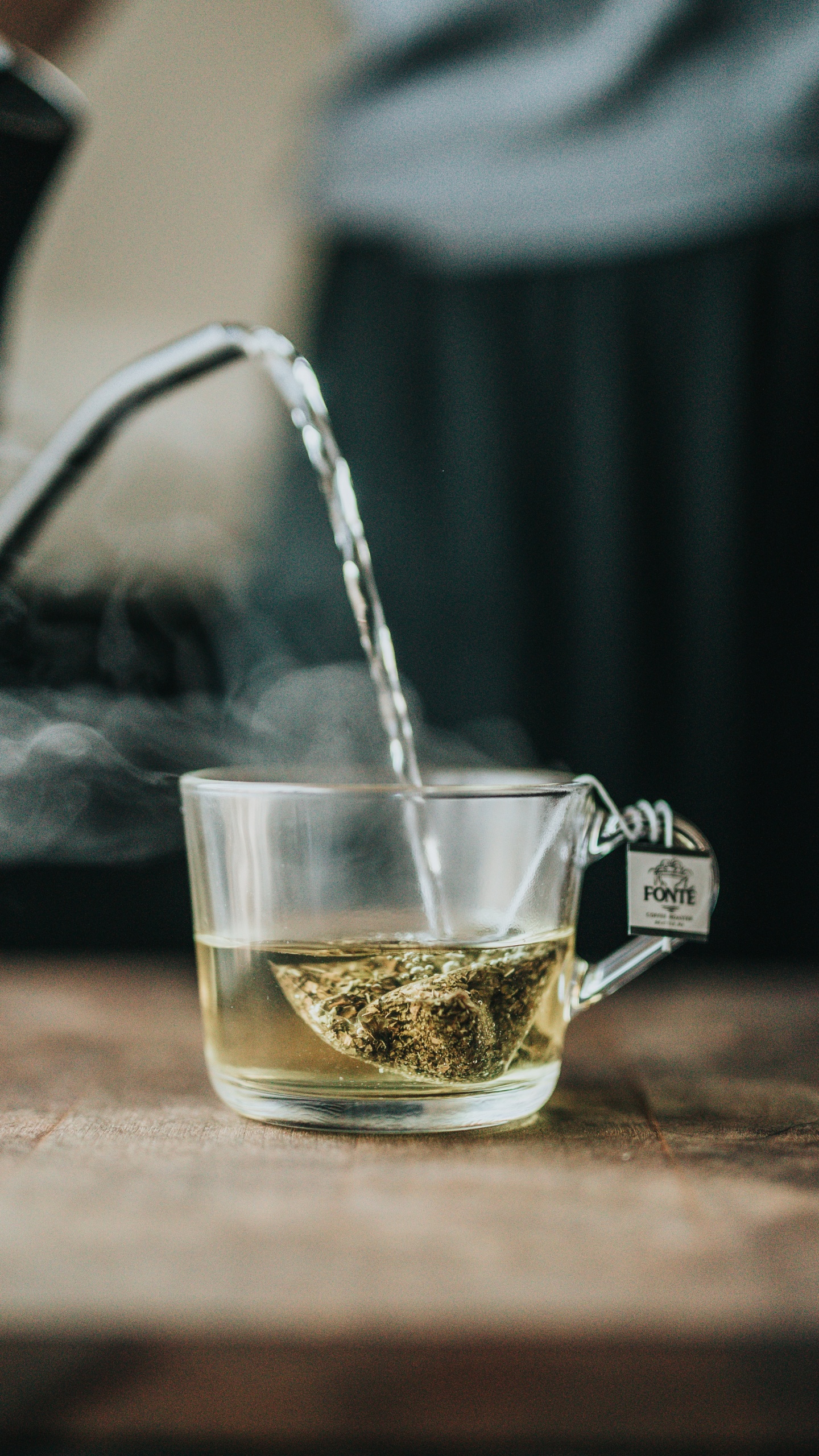 Обои чай, напиток, стекло, Старомодный стекло, чашка в разрешении 1440x2560