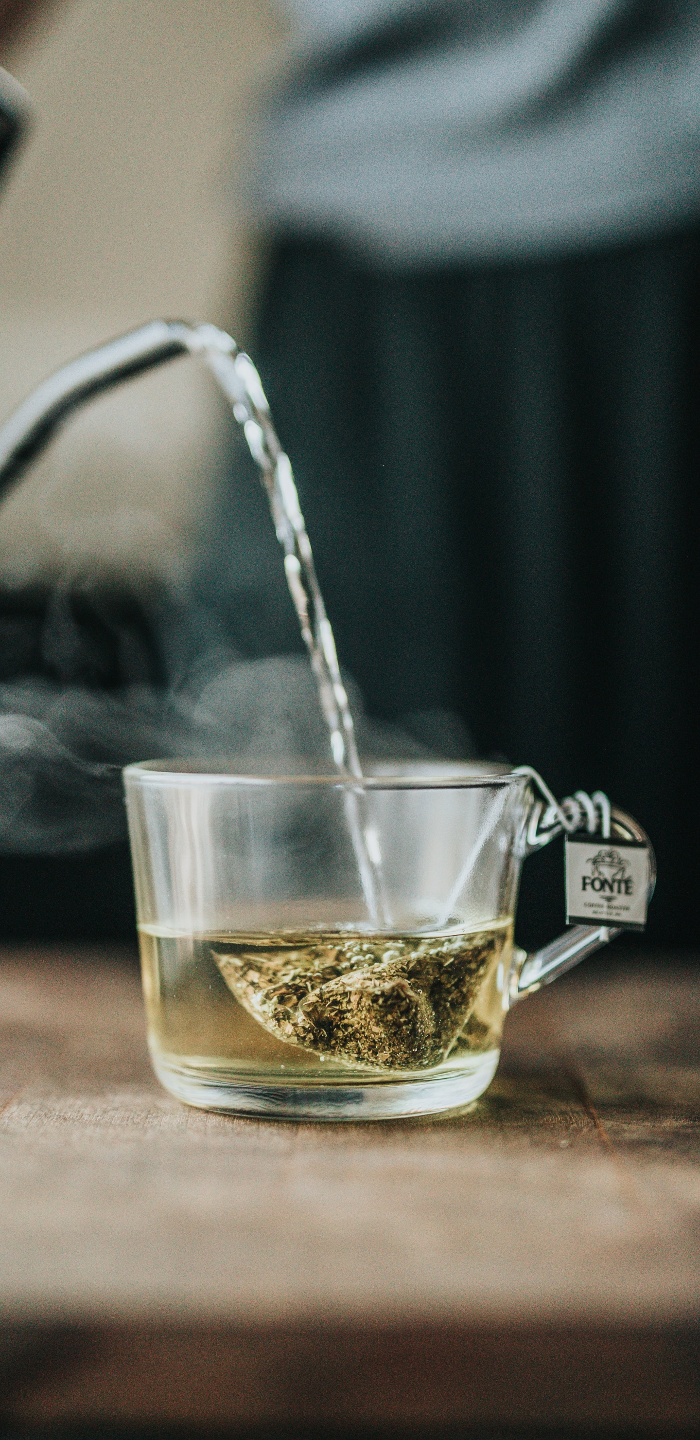 Обои чай, напиток, стекло, Старомодный стекло, чашка в разрешении 1440x2960