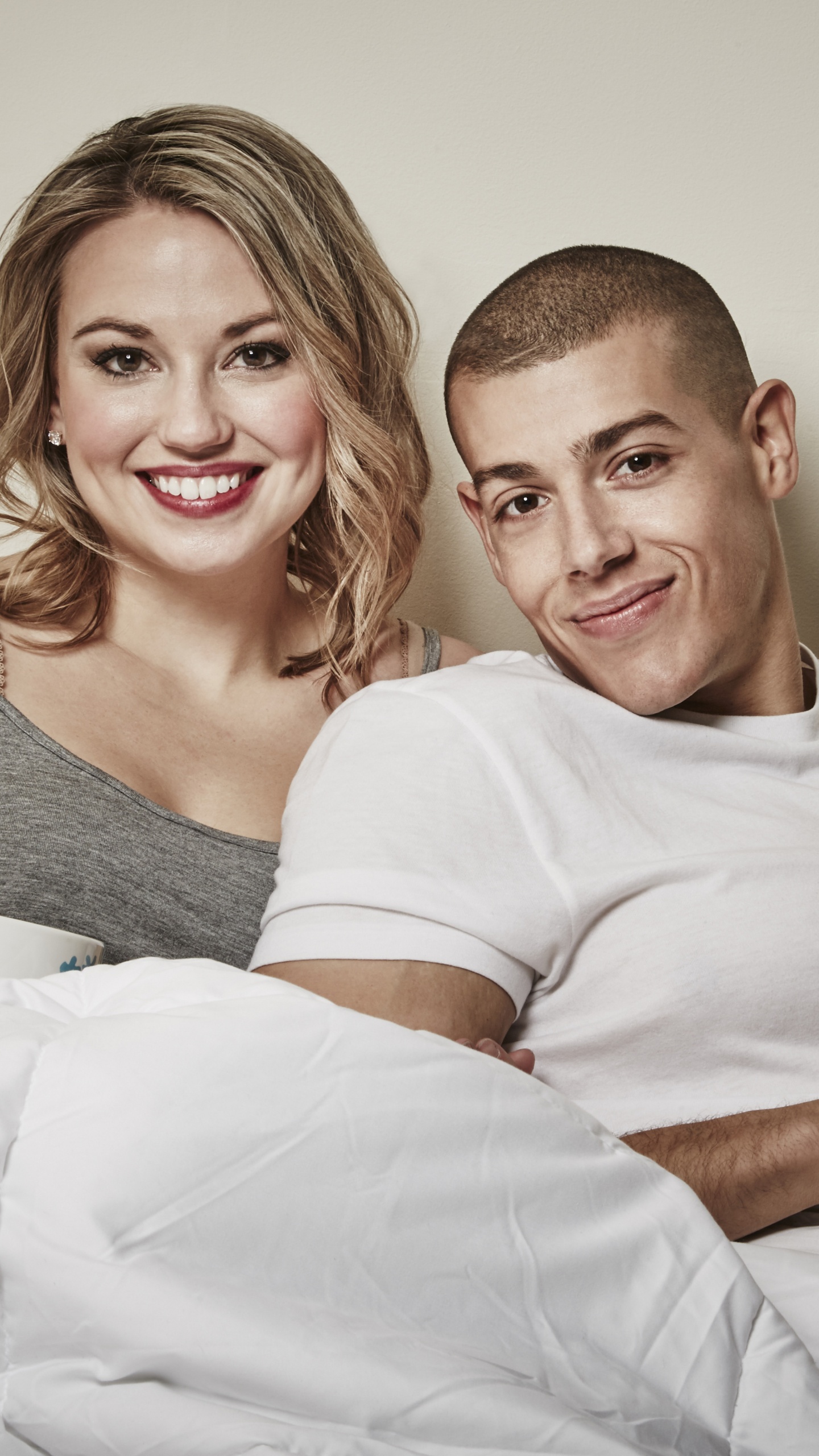 Обои Джейми Отис, Женаты с первого взгляда, люди, мимика, забава в разрешении 1440x2560