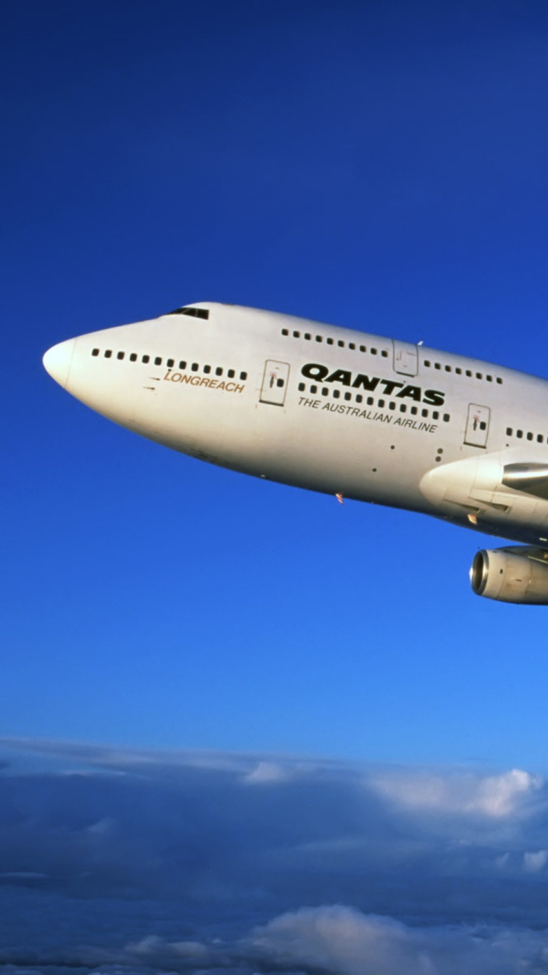 Обои Боинг 747, Боинг, авиалайнер, авиакомпания, воздушное путешествие в разрешении 1080x1920