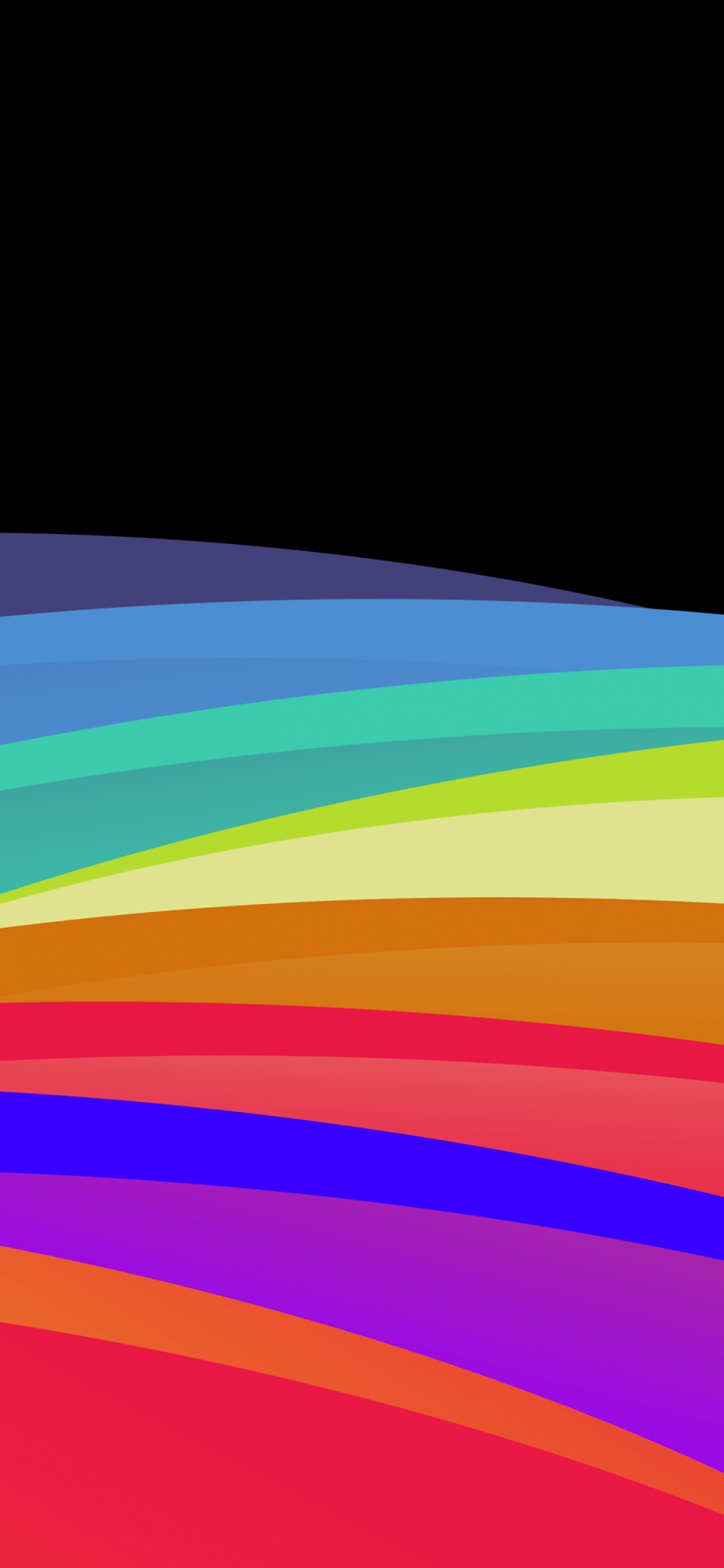 Обои Апельсин, графический дизайн, красочность, полутона и оттенки, прямоугольник в разрешении 1125x2436