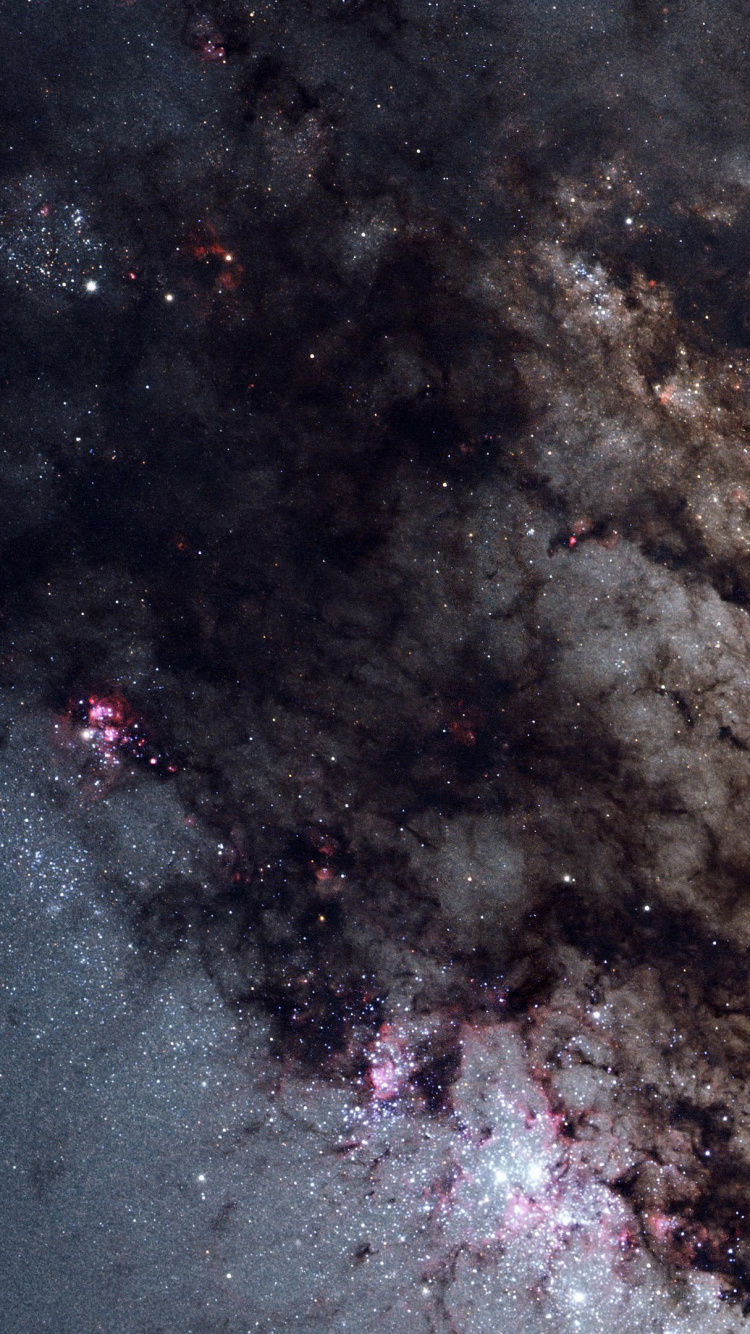 Обои Галактика, звезда, туманность, астрономический объект, атмосфера в разрешении 750x1334