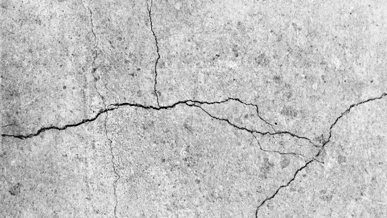 Обои цемент, бетон, стена, линия, дизайн в разрешении 1280x720