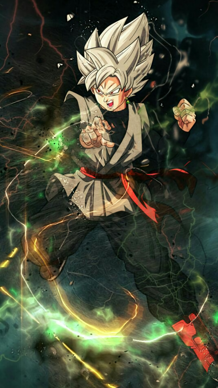 Обои гоку, Zamasu, аниме, мультфильм, арт в разрешении 750x1334