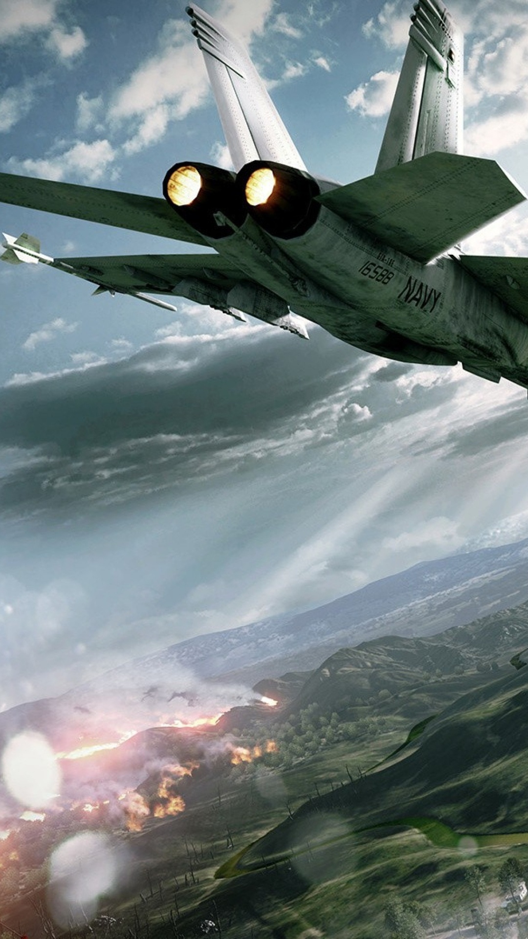 Обои многопользовательская видео игра, electronic arts, самолет, самолеты, военный самолет в разрешении 1080x1920