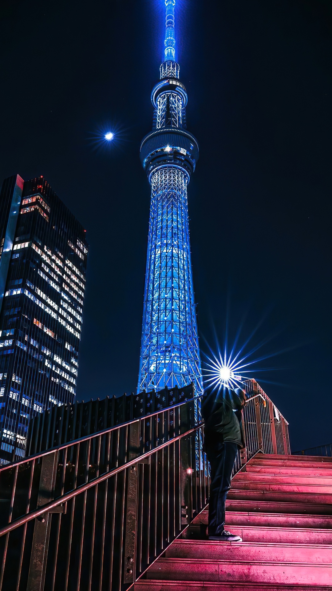 Обои ориентир, достопримечательность, небоскреб, здание, вышка в разрешении 1080x1920