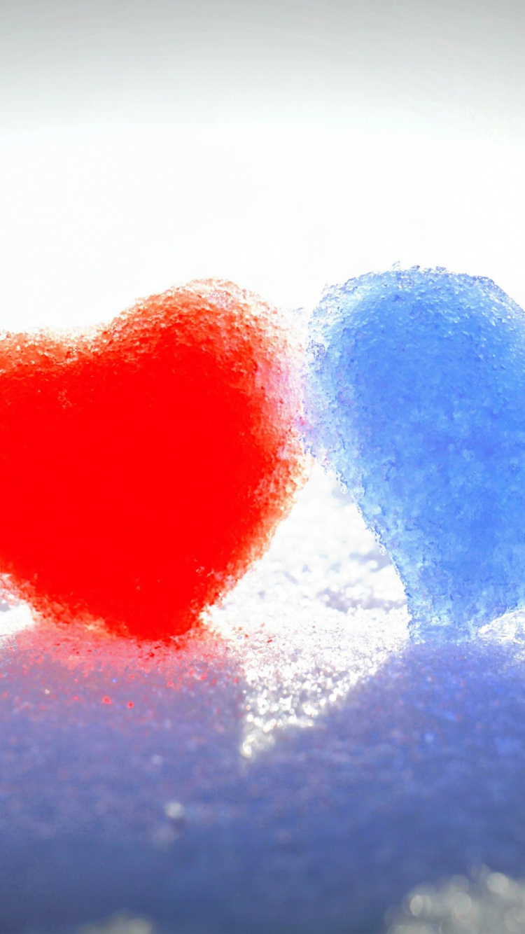 Обои сердце, День Святого Валентина, красный цвет, любовь, облако в разрешении 750x1334