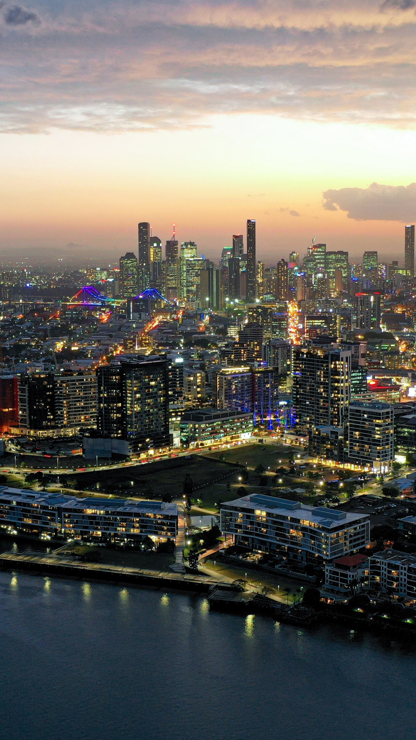 Обои пейзаж городской пейзаж, пейзаж, город, здание, НьюЙорк в разрешении 1440x2560