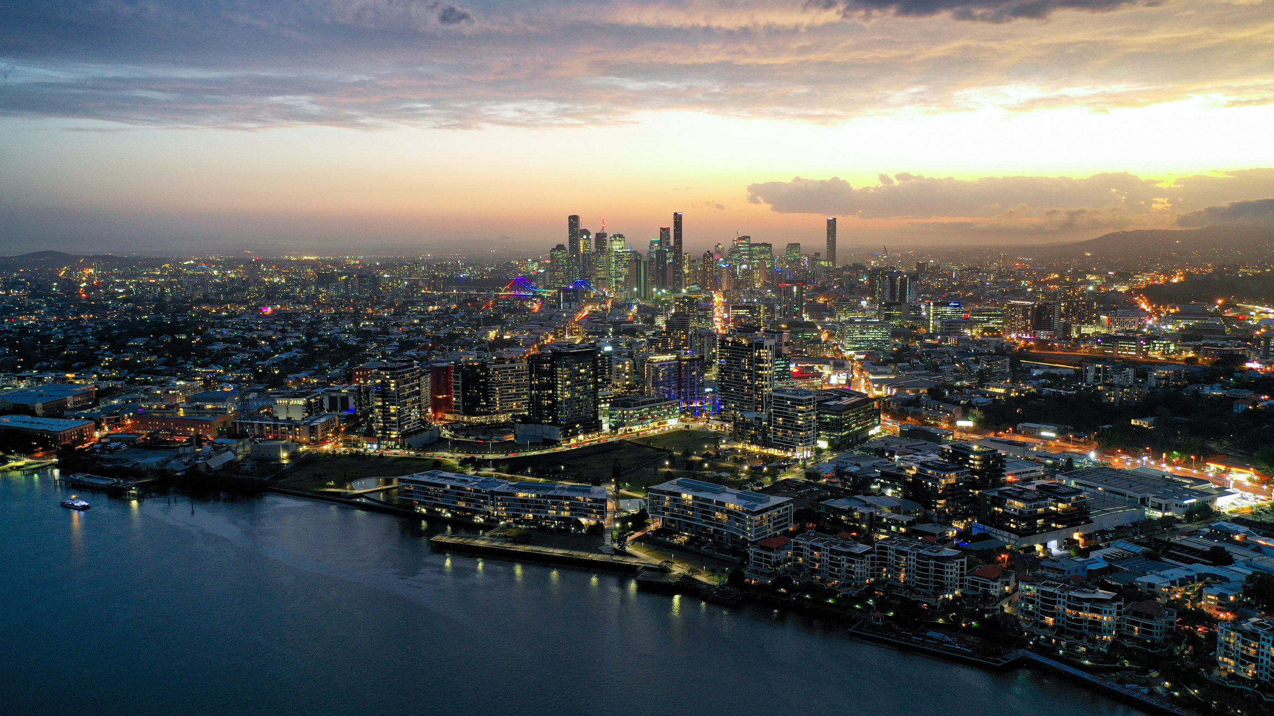 Обои пейзаж городской пейзаж, пейзаж, город, здание, НьюЙорк в разрешении 2560x1440
